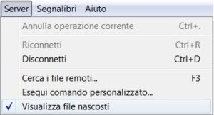 Visualizza file nascosti - Sicurezza WordPress