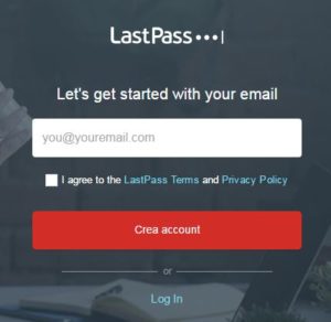 Log-in LastPass