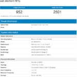 Geekbench - Morefine M1S