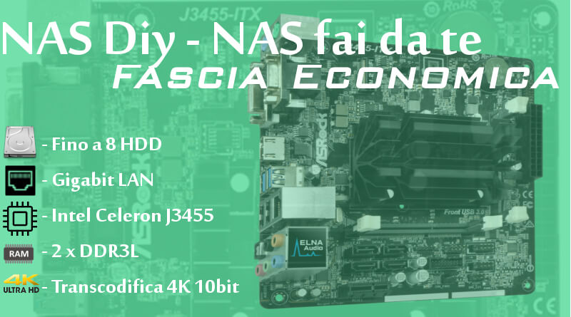 NAS DIY - NAS fai da te - Fascia economica - Copertina