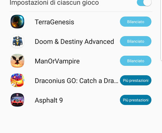 Recensione-Galaxy-Note-9---Game-Launcher-Prestazioni-singole