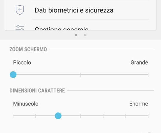 Recensione-Galaxy-Note-9---Personalizza-font