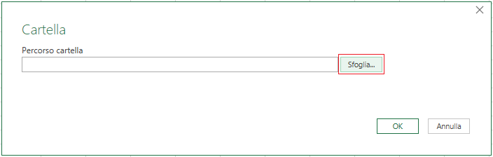 Come stampare un elenco dei file di una cartella - Excel - Sfoglia