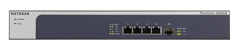 Server Nas casalingo per Plex Media server PMS - Switch Netgear XS505M