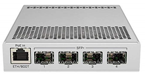 Una rete LAN a 10 Gigabit (10 GbE) in casa - Switch Mikrotik
