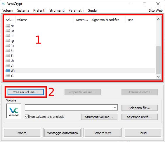 chiavetta usb con password - VeraCript Home