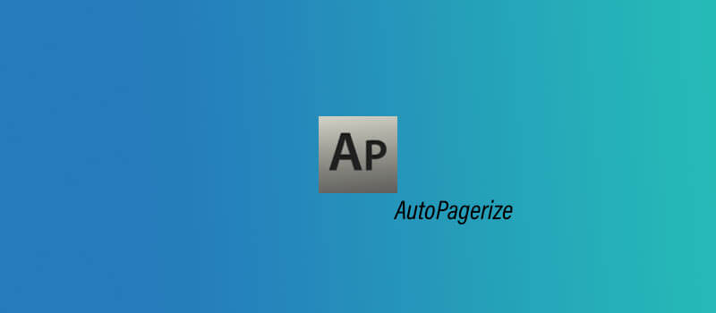 AutoPagerize - Google Chrome Estensioni